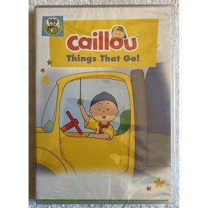 Caillou: Things That Go! (DVD) Brand New, Sealed!